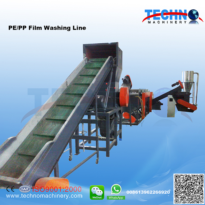 PE PP Film Recycling and Washing Line