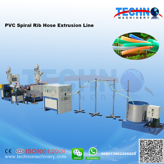 PVC Spiral Hose Extrusion Line