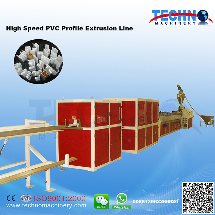 High Speed PVC Profile Extrusion Line