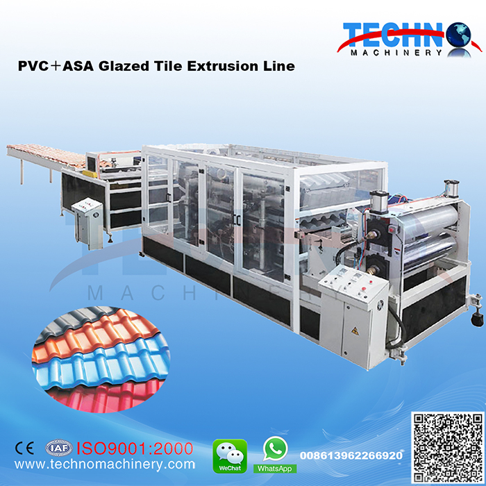 PVC Glazed Tile Extrusion Line