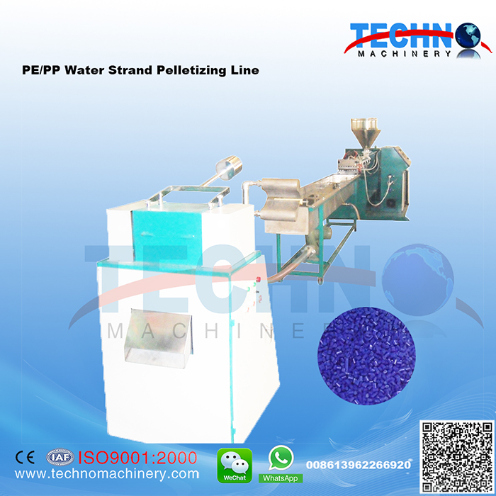 PE PP Water Strand Pelletizing Line