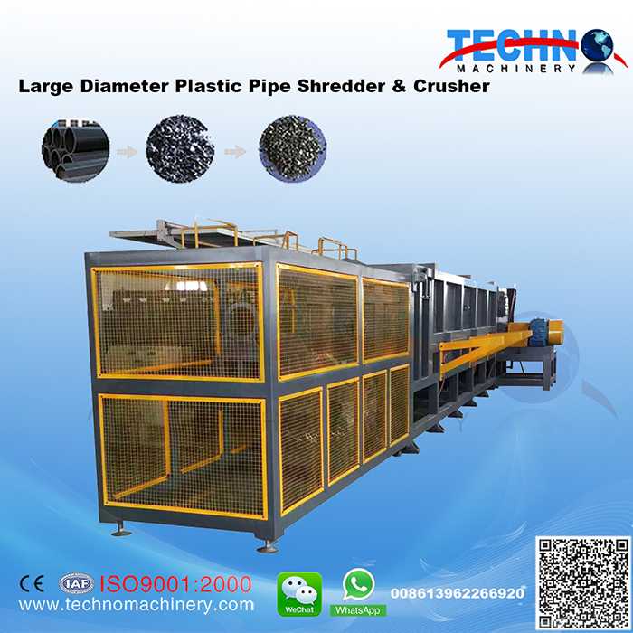 Plastic Pipe Shredder